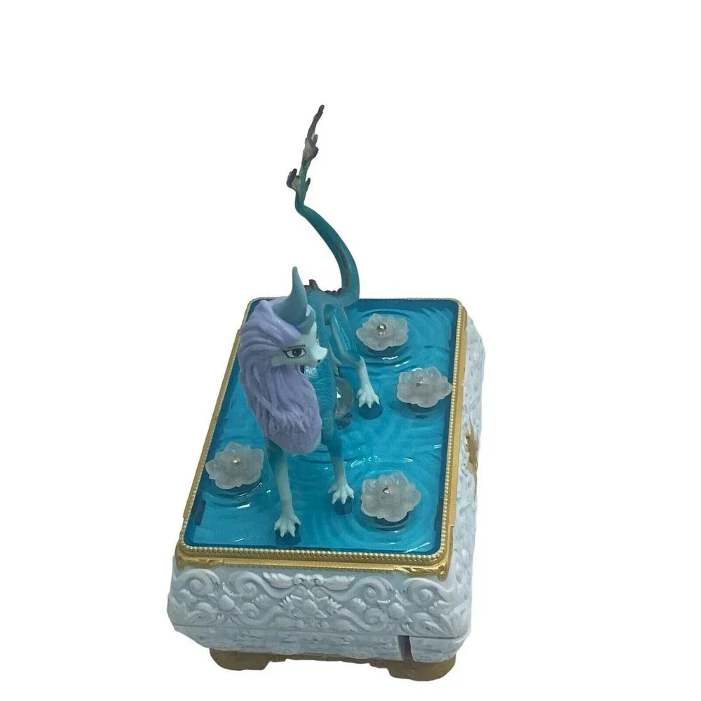 Disney Raya and The Last Dragon Sisu Dragon Chest Jewelry Box Features Co... New